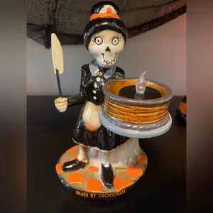 Yankee Candle Boney Bunch “Death by Chocolate” votive candle holder